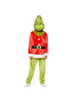 Dr Seuss The Grinch Unisex Kid's Costume 10-12 Years