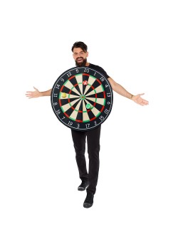 Dartboard Tabard Men's Costume Standard Size