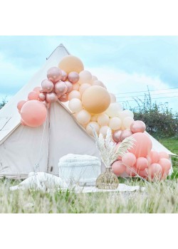 Wedding Rose Gold Chrome & Nude 200 pk