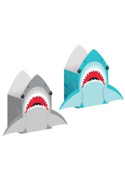 Shark Splash Treat Favour Bags 20cm x 11cm 8 pk Shark Splash Treat Favour Bags 20cm x 11cm 8 pk