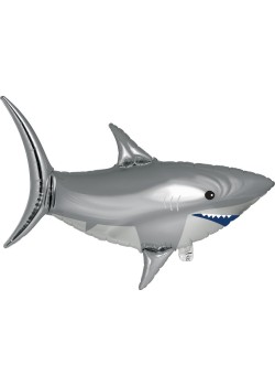 Shark Splash Shaped Balloon 72cm x 94cm Shark Splash Shaped Balloon 72cm x 94cm