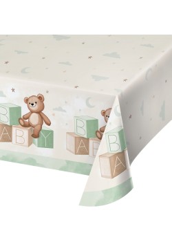 Teddy Bear Baby Table Cover