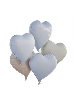 Engagement Bundle Heart Shaped Balloons 5 pk Engagement Bundle Heart Shaped Balloons 5 pk