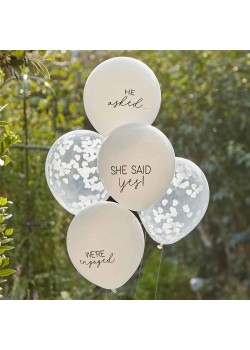 Engagement Bundle Latex Balloons 5 pk Engagement Bundle Latex Balloons 5 pk