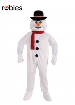Snowman Mascot Adult Costume