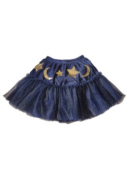 Navy Velvet Sparkle Wizardess Fancy Dress Tutu Girl's Costumes 3-5 Years Navy Velvet Sparkle Wizardess Fancy Dress Tutu Girl's Costumes 3-5 Years