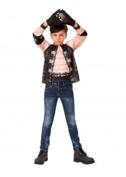 AJ Styles WWE Costume Top And Child Gloves