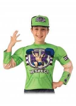 John Cena WWE Costume Top And Child Hat