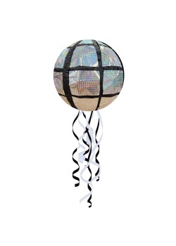 Disco & 70's Disco Ball Pull String Pinata