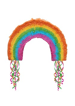 Rainbow 2D Pull String Pinata 60cm x 11cm x 38cm