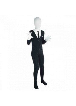 Slenderman Morph Boy's Costume 10-12 Years Slenderman Morph Boy's Costume 10-12 Years