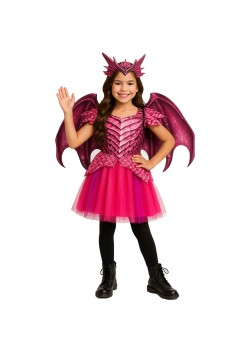 Pink Dragon Girl's Costumes 4-6 years Pink Dragon Girl's Costumes 4-6 years
