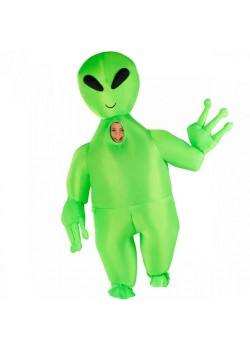 Green Alien Morph Boy's Costume Child Standard Size
