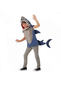Great White Shark Morph Boy's Costume 10-12 Years