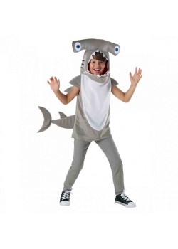 Hammerhead Shark Morph Boy's Costume 10-12 Years Hammerhead Shark Morph Boy's Costume 10-12 Years
