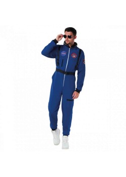 Blue Astronaut Morph Men's Costume Large Blue Astronaut Morph Men's Costume Large