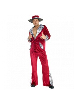 Pimp Daddy Morph Men's Costume Large Pimp Daddy Morph Men's Costume Large
