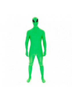 Green Alien Morph Men's Costume Large Green Alien Morph Men's Costume Large
