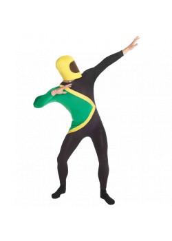 Jamaican Morph Men's Costume Large Jamaican Morph Men's Costume Large