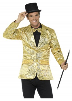 Sequin Gold Jacket for Adult Sequin Gold Jacket for Adult