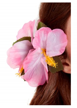 Hawaiian Flower Pink Hair Clip Hawaiian Flower Pink Hair Clip