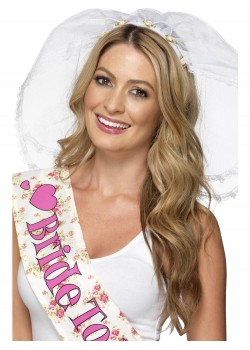 Hen Night Veil Accessory