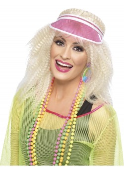 Pink Poker Visor for Adult