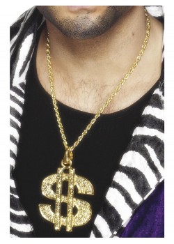 Dollar Sign Medallion 1980s Dollar Sign Medallion 1980s