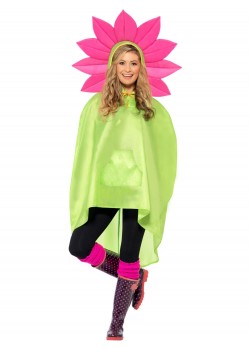 Flower Party Poncho for Adult Flower Party Poncho for Adult