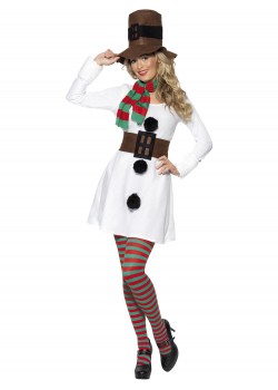 Miss Snowman Adult Costume Miss Snowman Adult Costume