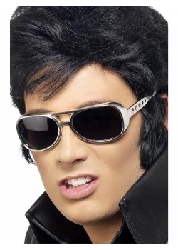 Elvis Silver Shades for Adult