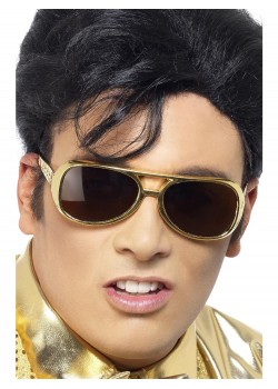 Elvis Gold Shades for Adult