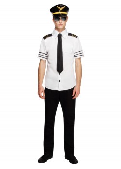 Fever Mile High Pilot Adult Costume