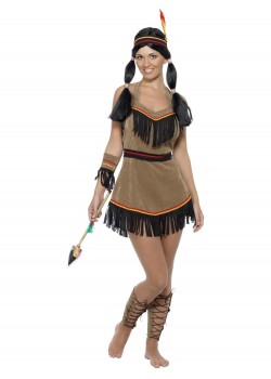 Native American Woman Adult Costume Native American Woman Adult Costume