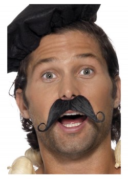 Frenchman Moustache for Adult