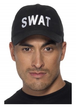 Swat Baseball Cap, Adult Swat Baseball Cap, Adult