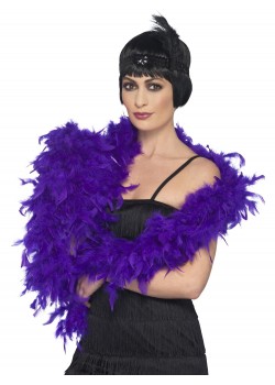 Purple Deluxe Feather Boa Purple Deluxe Feather Boa