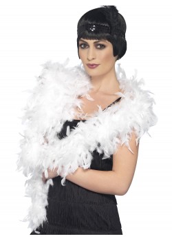 White Deluxe Feather Boa White Deluxe Feather Boa