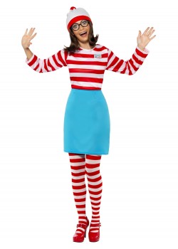 Where's Wally? Wenda Adult Costume