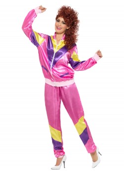 80s Height Of Fashion Women's Pink Shell Suit 80s Height Of Fashion Women's Pink Shell Suit