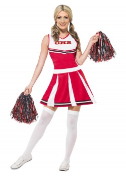 Cheerleader Red Costume
