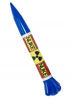 Inflatable Nuclear Missile Prop Inflatable Nuclear Missile Prop