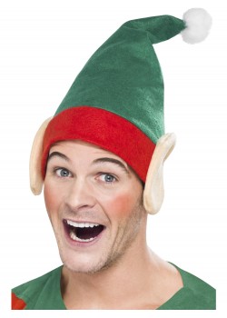 Elf Hat With Ears for Adult
