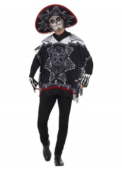 Day Of The Dead Bandit Adult Costume