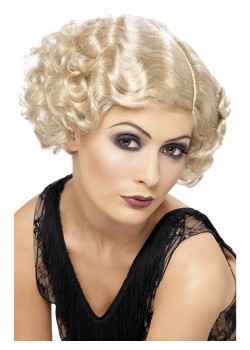 Flapper Brown Wig for Adult Flapper Brown Wig for Adult