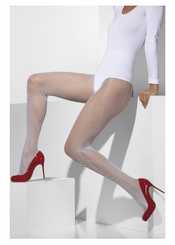 White Fishnet Tights for Adult White Fishnet Tights for Adult