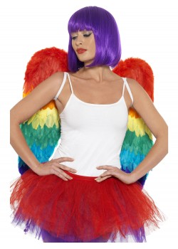 Rainbow Feather Adult Wings Rainbow Feather Adult Wings