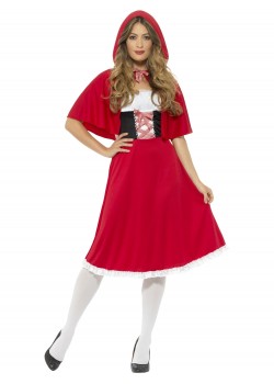 Red Riding Hood Long Adult Costume
