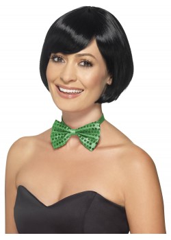Green Sequin Bow Tie for Adult Green Sequin Bow Tie for Adult