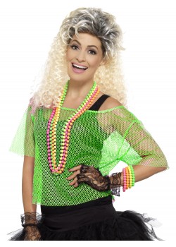 80's Neon Green Fishnet Top 80's Neon Green Fishnet Top